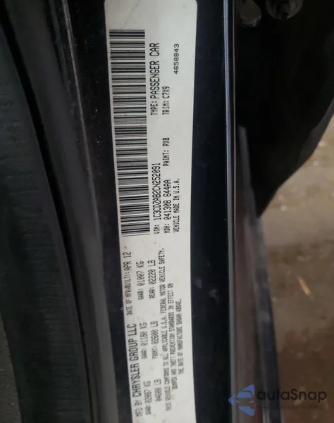 2012 Dodge Avenger Se z USA, uszkodzony, nr VIN 1C3CDZAB2CN252091